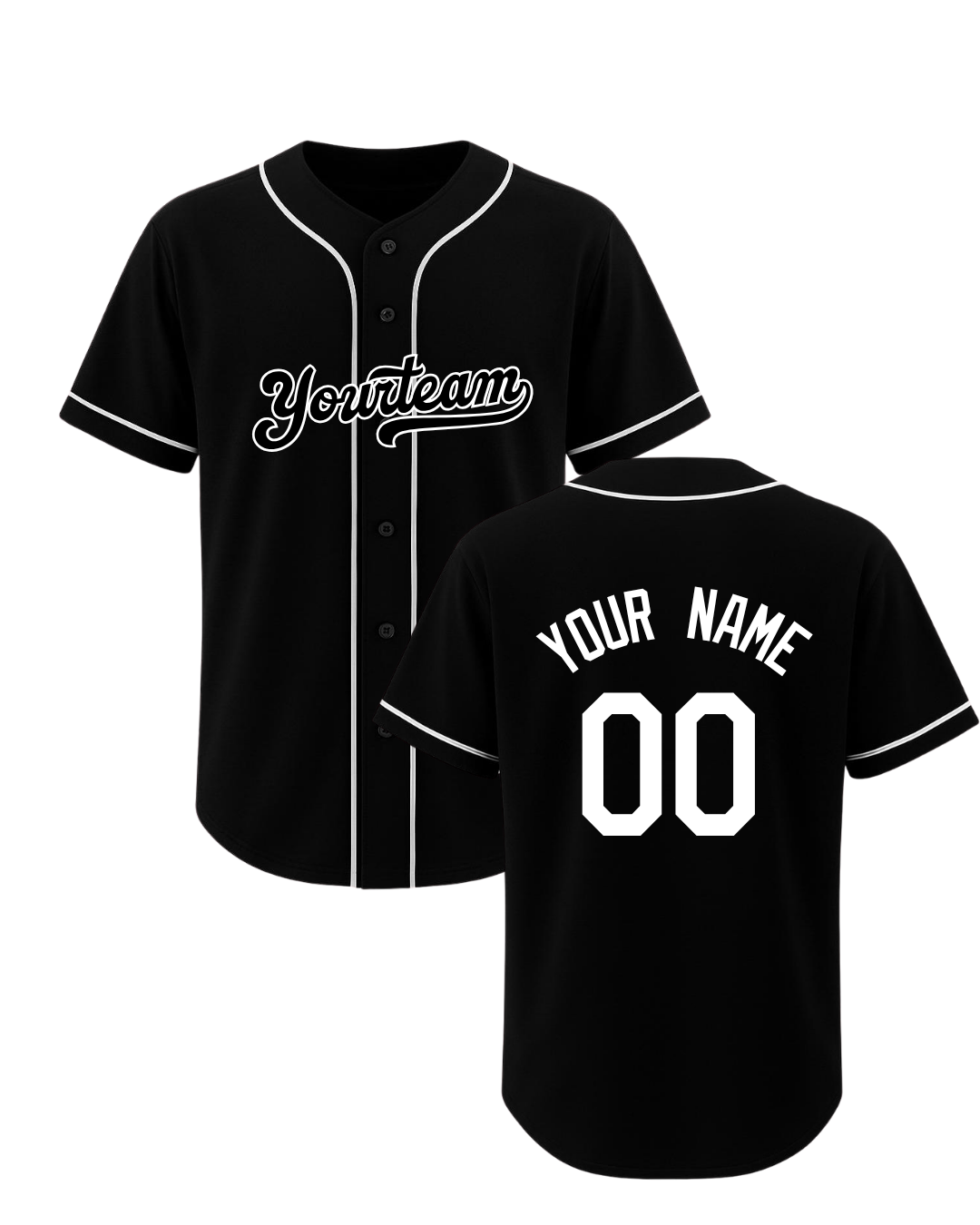 Baseball Jersey – Custom Embroidery Patch