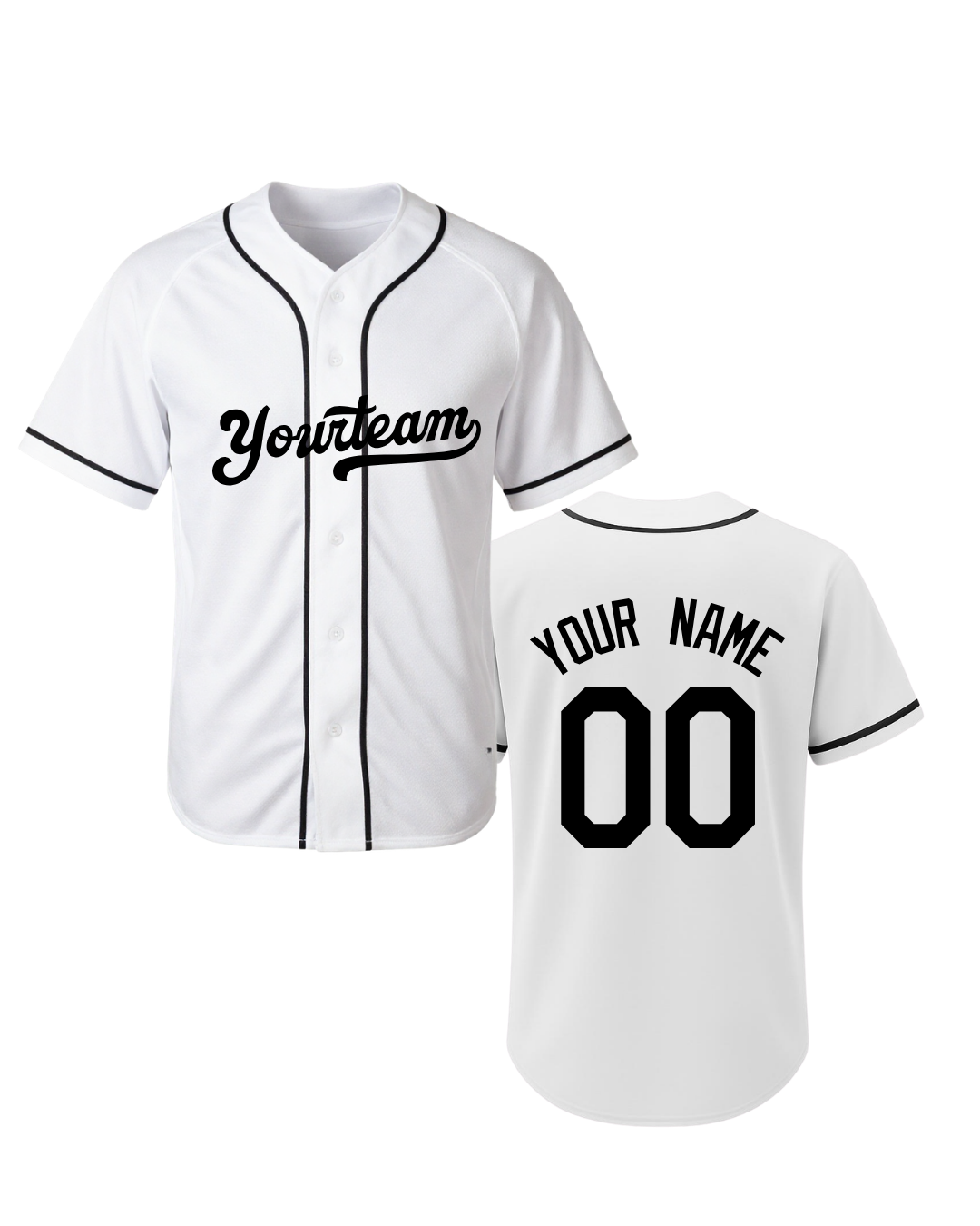 Baseball Jersey – Custom Embroidery Patch
